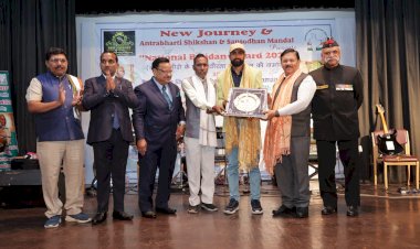 विक्रम सिंह डाला को मिला  बाबा आमटे शांति भूषण राष्ट्रीय सम्मान 2023