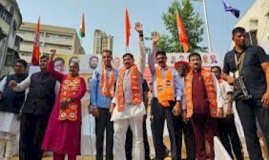 मुंबई में CM मोहन बोले- महाराष्ट्र में बम गिराने वालों का समर्थन लेकर 'नकली' शिवसेना चुनाव में है
