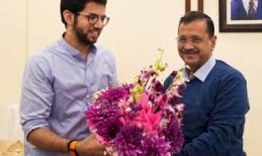 BJP को चुनाव आयोग का आशीर्वाद था', केजरीवाल से मिलने के बाद बोले आदित्य ठाकरे